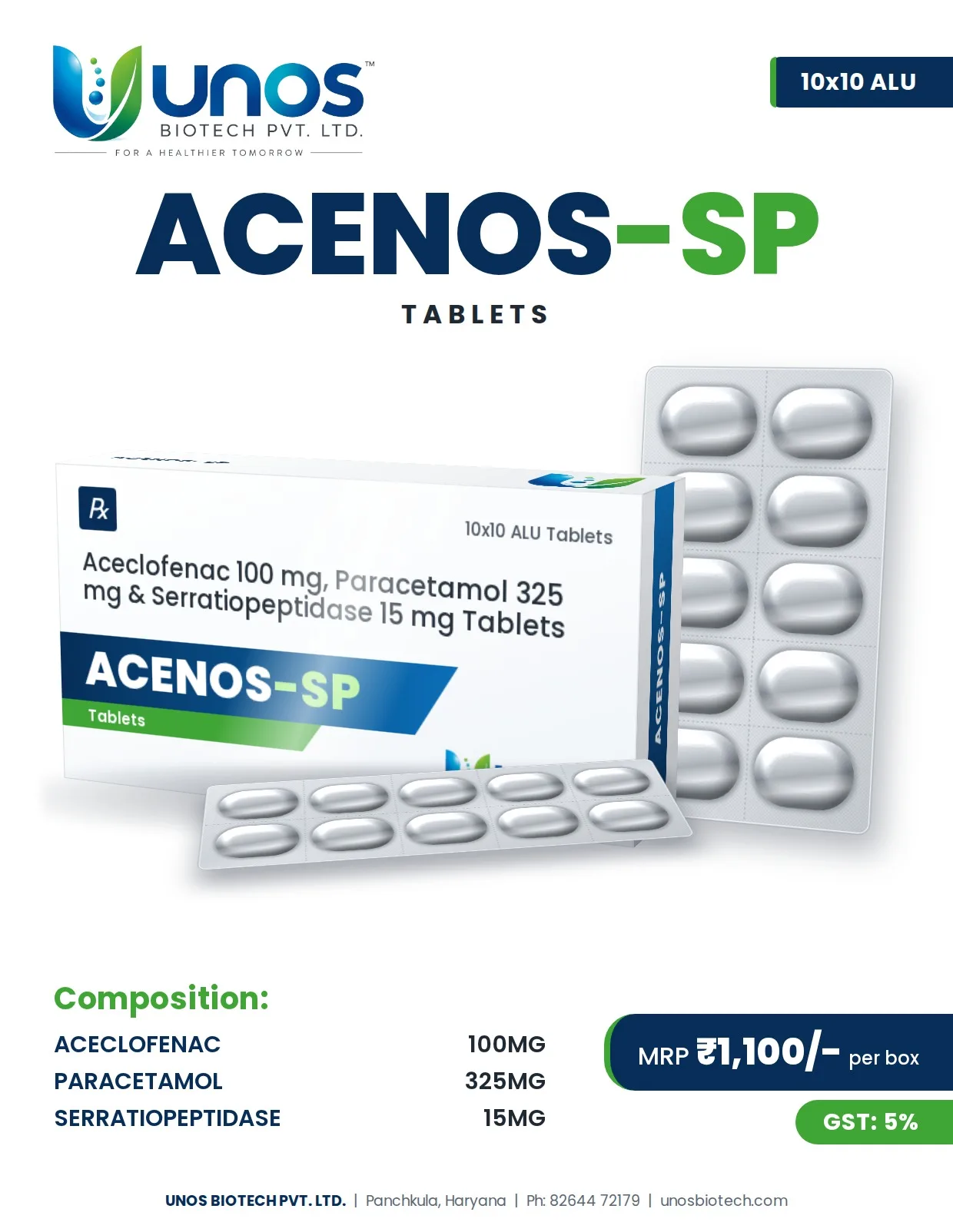 ACENOS-SP — Tablets