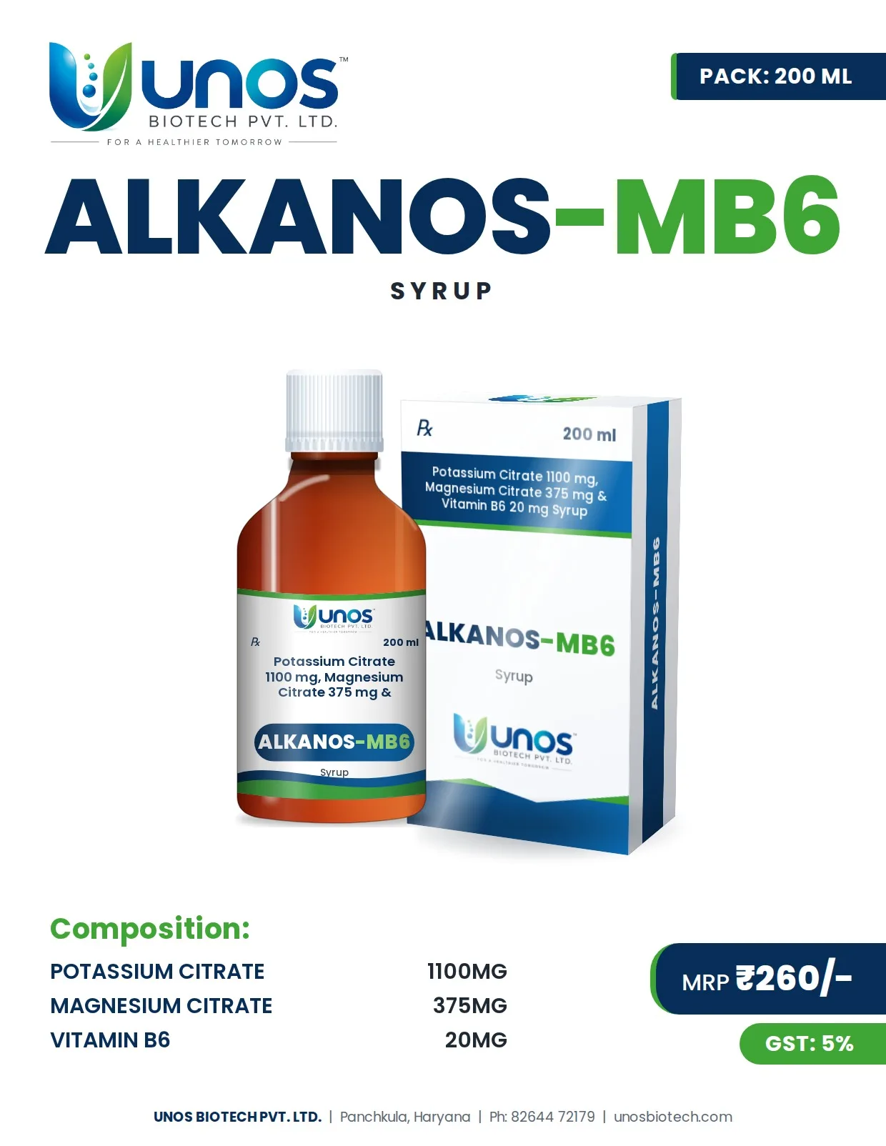ALKANOS-MB6 — Syrups & Suspensions