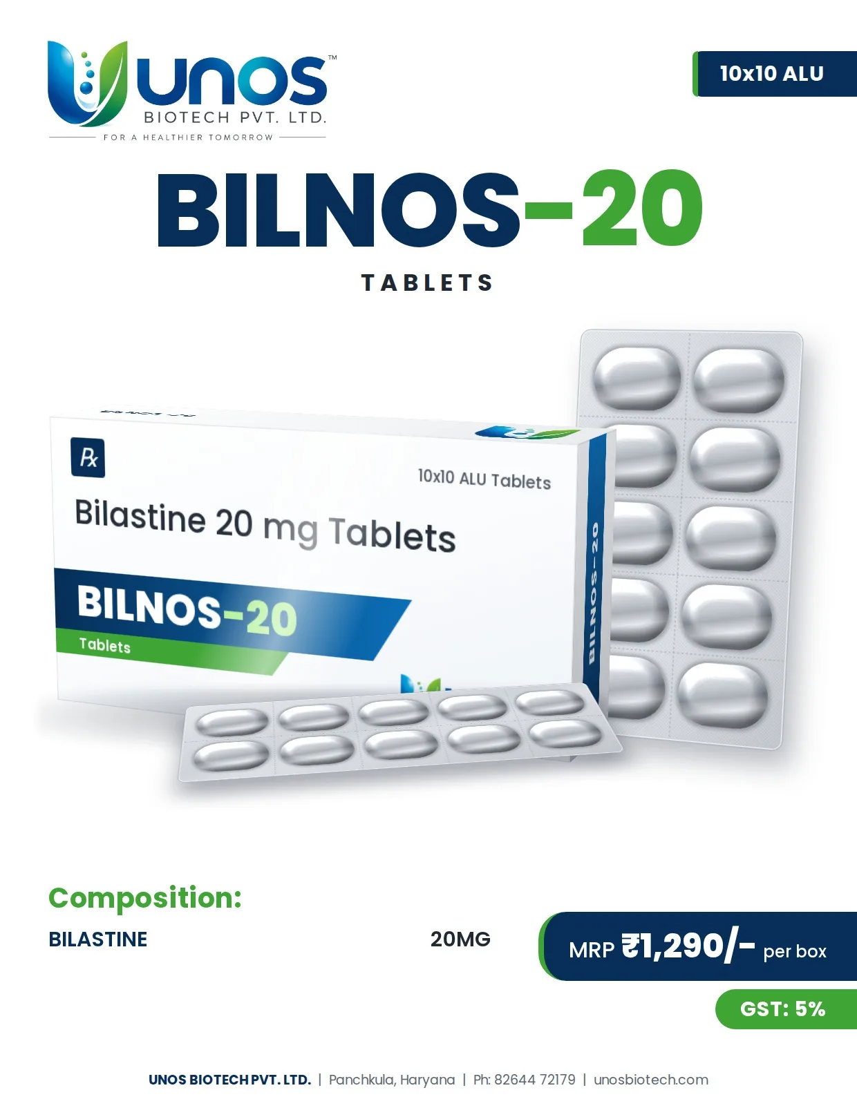 BILNOS-20 — Tablets