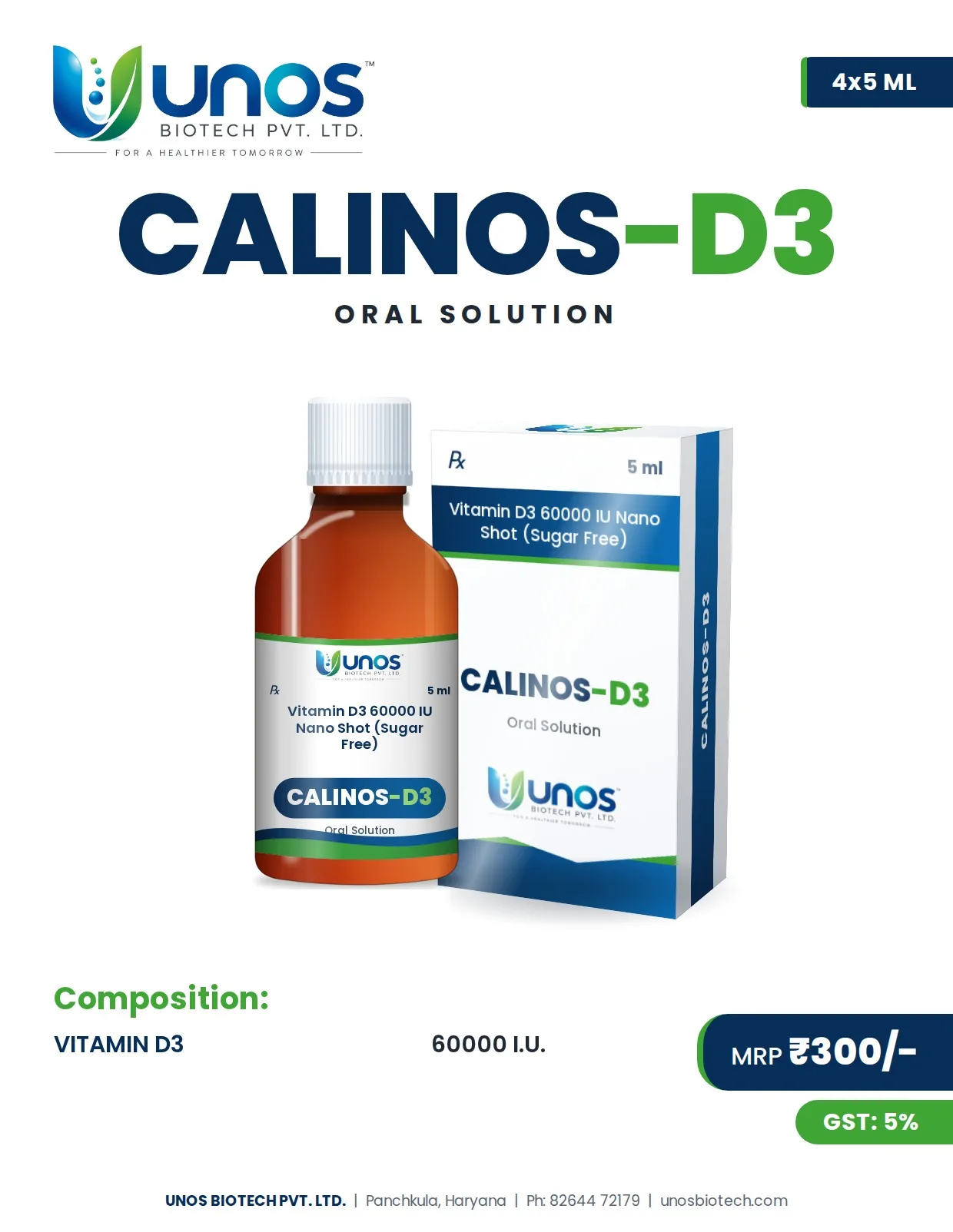 CALINOS-D3 — Syrups & Suspensions