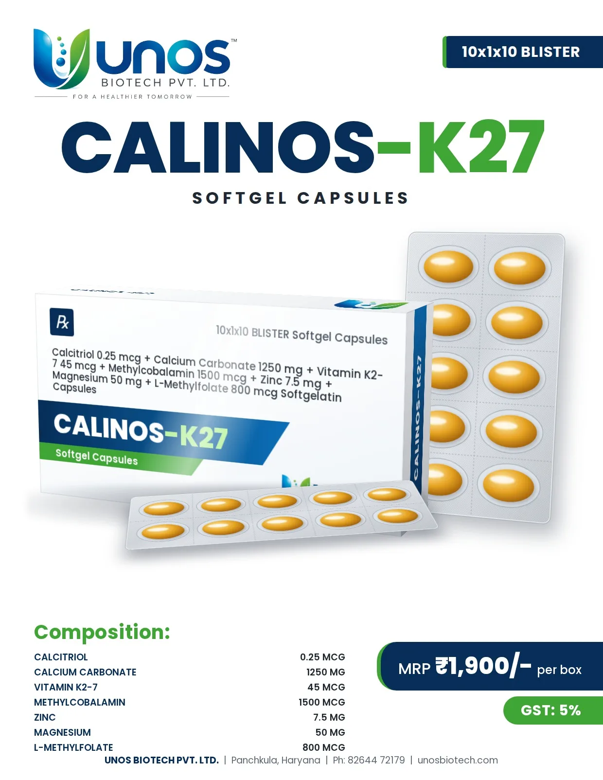 CALINOS-K27 — Softgelatin Capsules