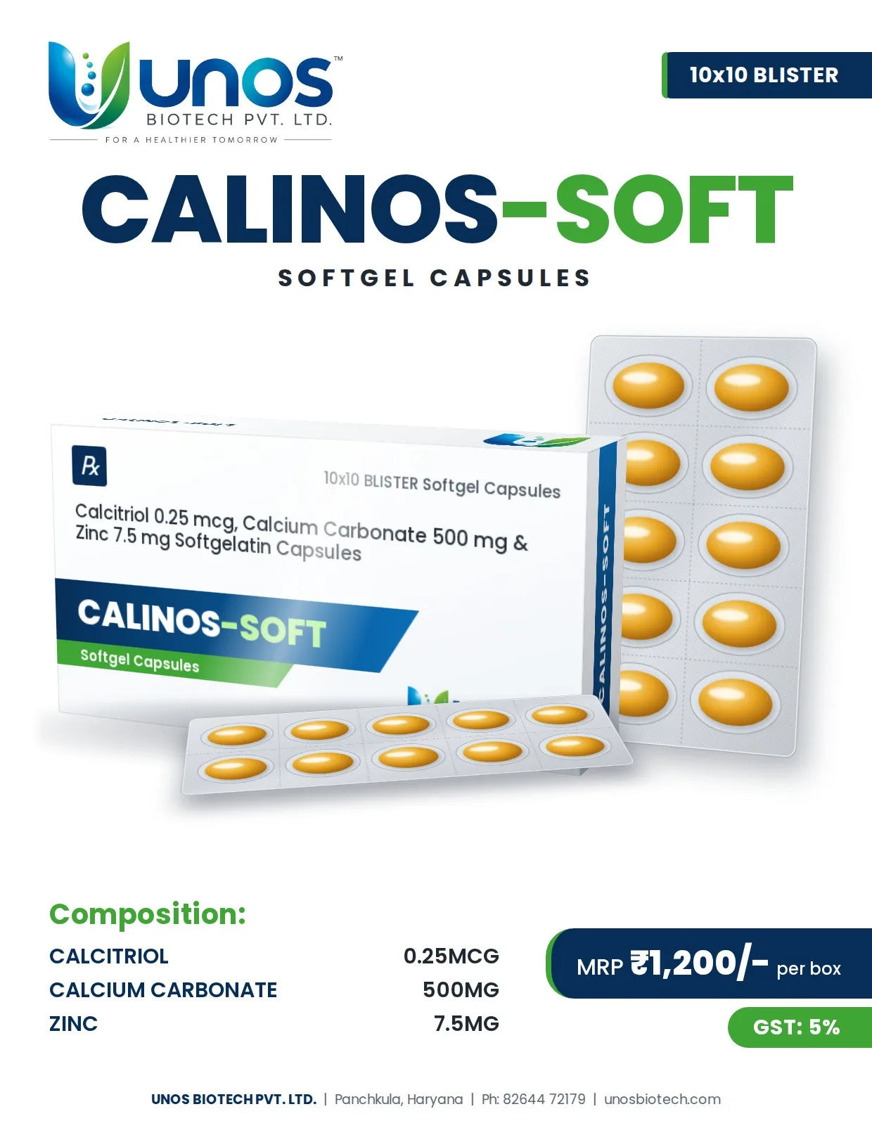 CALINOS-SOFT — Softgelatin Capsules