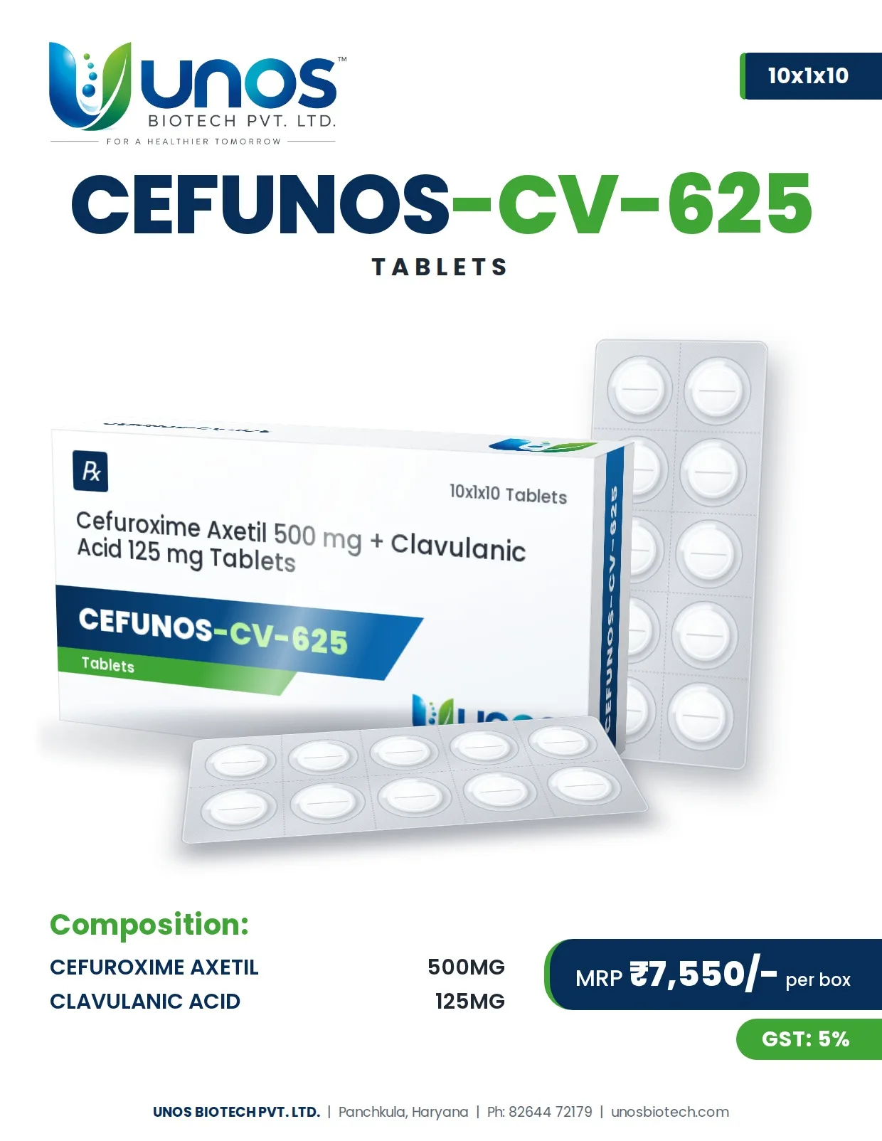 CEFUNOS-CV-625 — Tablets