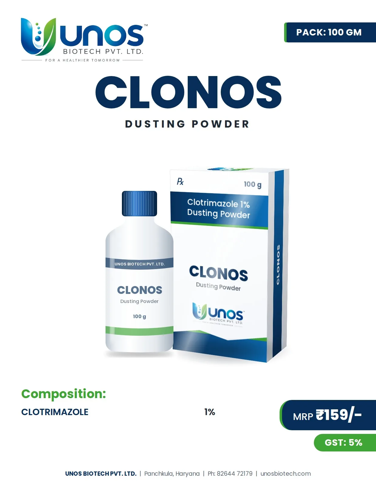 CLONOS — Topical Range