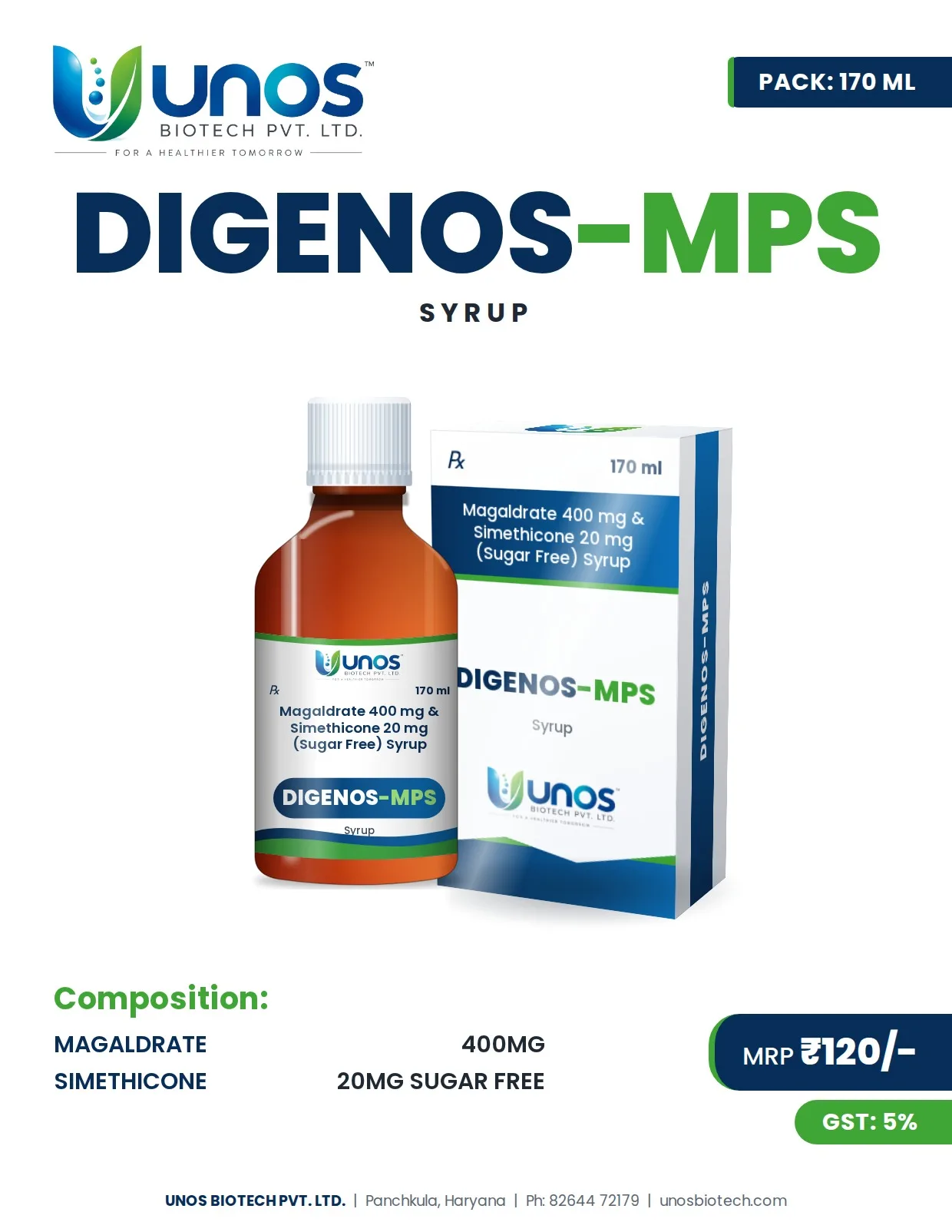 DIGENOS-MPS — Syrups & Suspensions