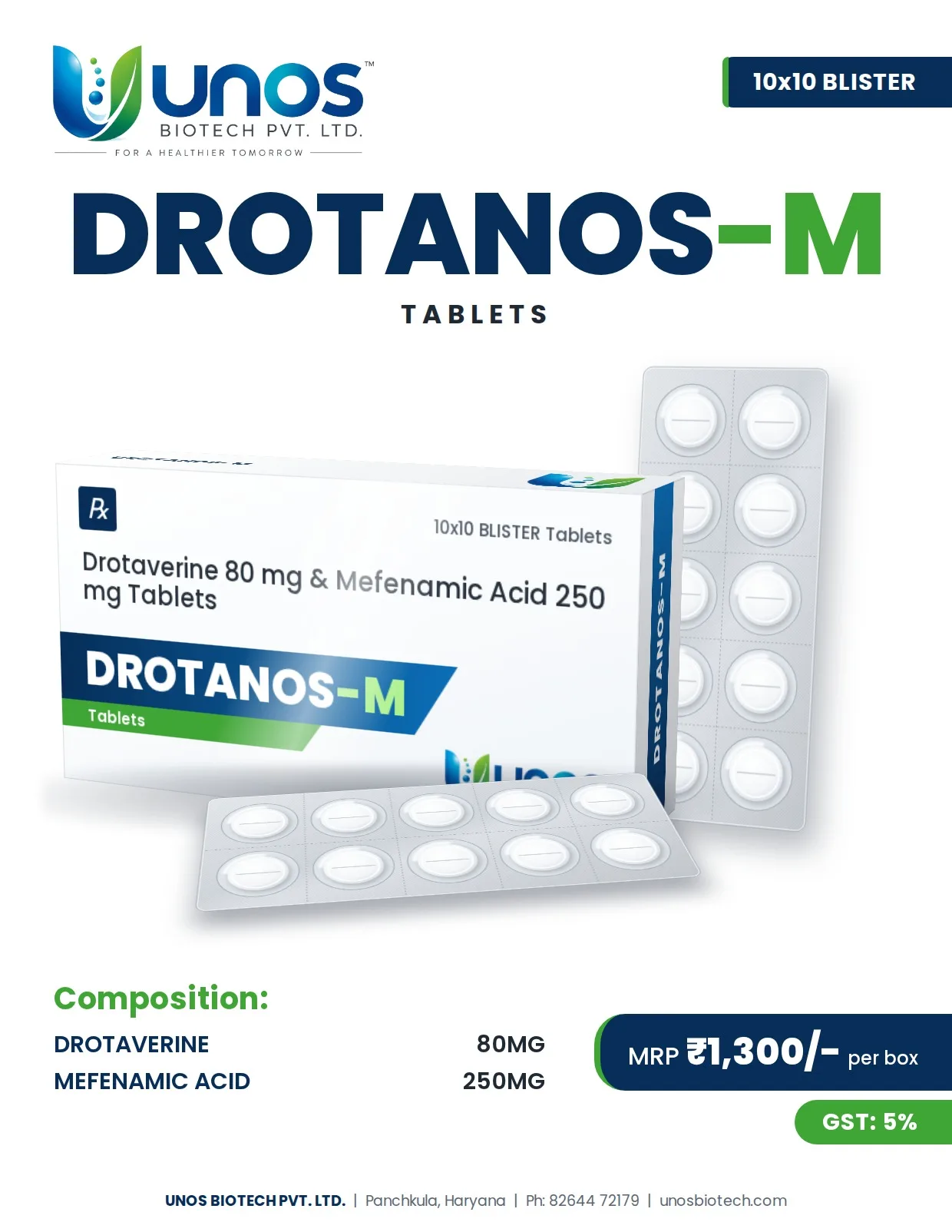 DROTANOS-M — Tablets
