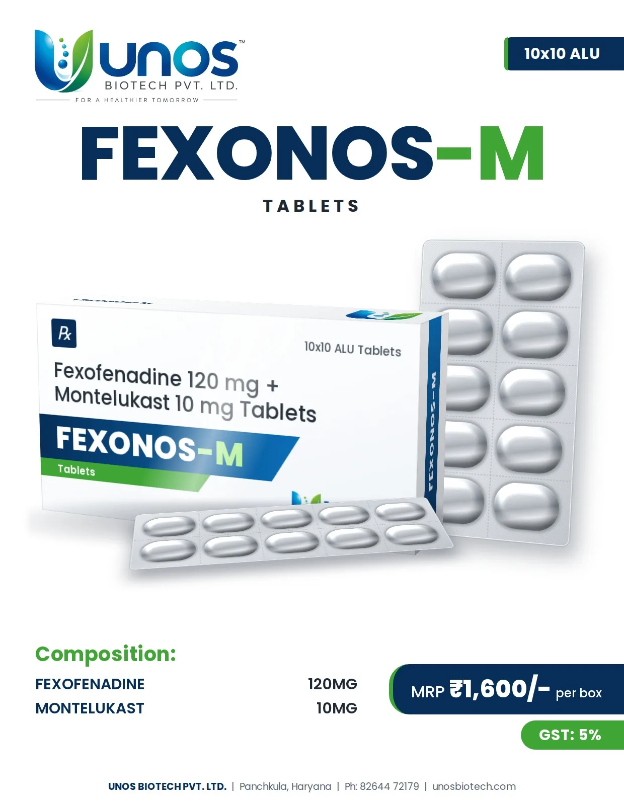 FEXONOS-M — Tablets