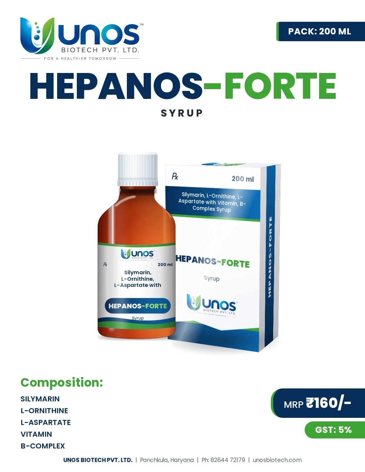HEPANOS-FORTE — Syrups & Suspensions