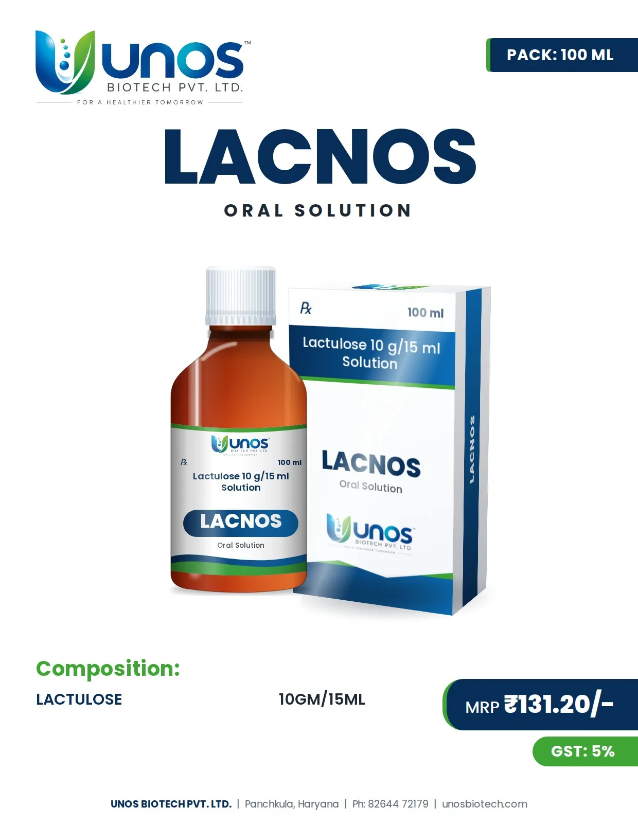 LACNOS — Syrups & Suspensions