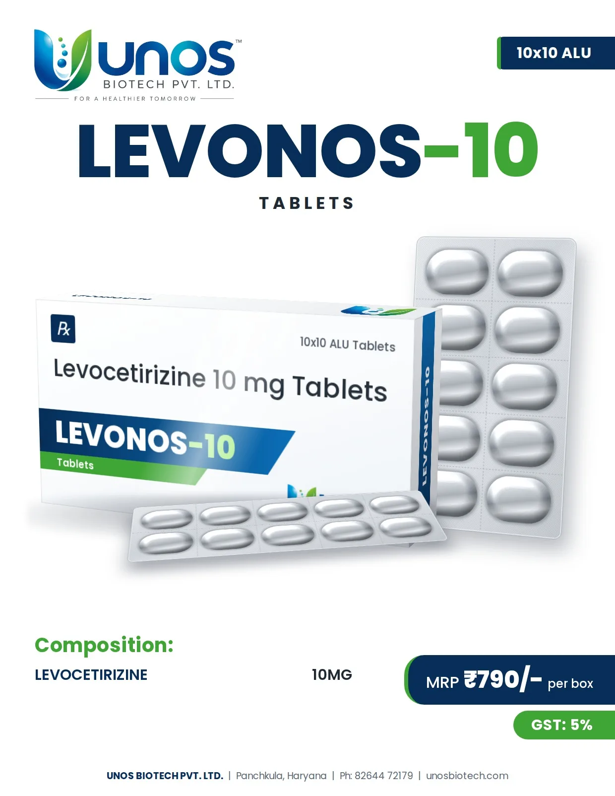 LEVONOS-10 — Tablets