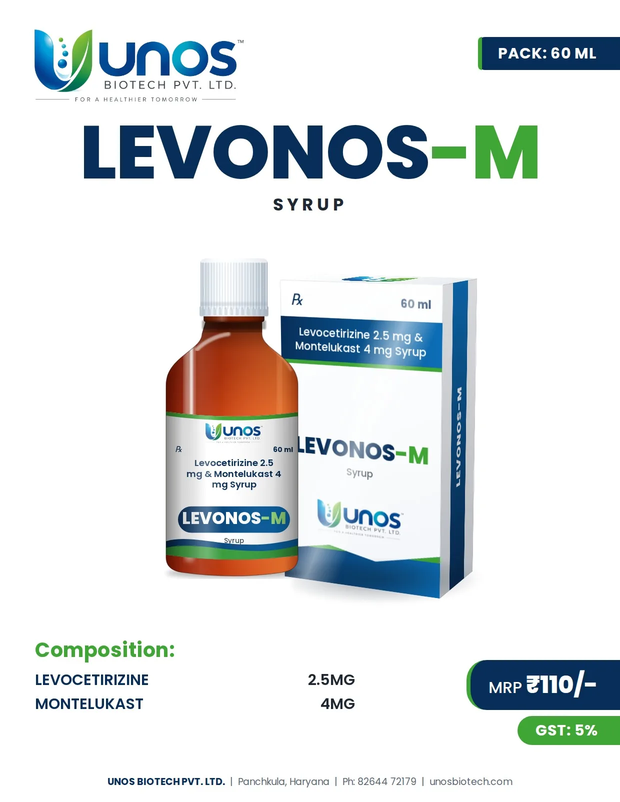 LEVONOS-M — Paediatric Range