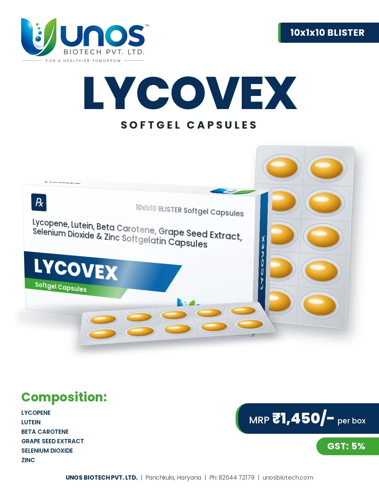 LYCOVEX — Softgelatin Capsules