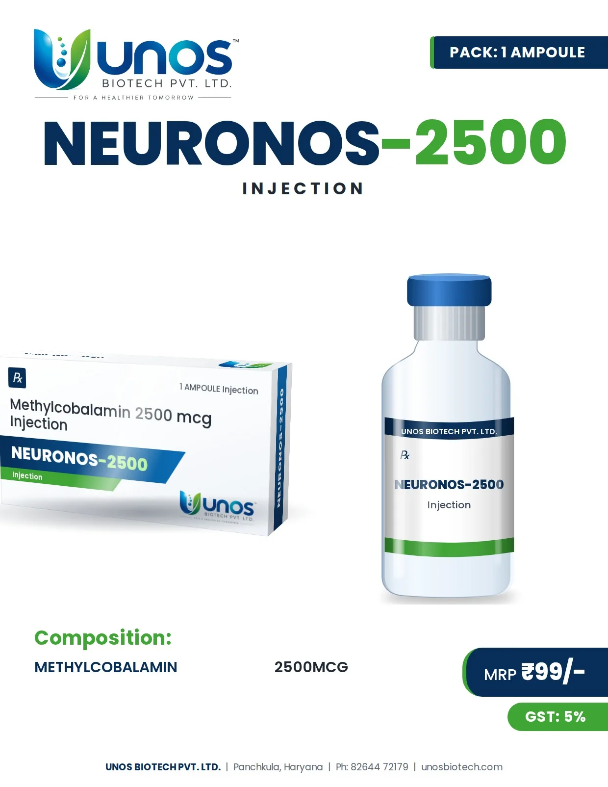 NEURONOS-2500 — Injections