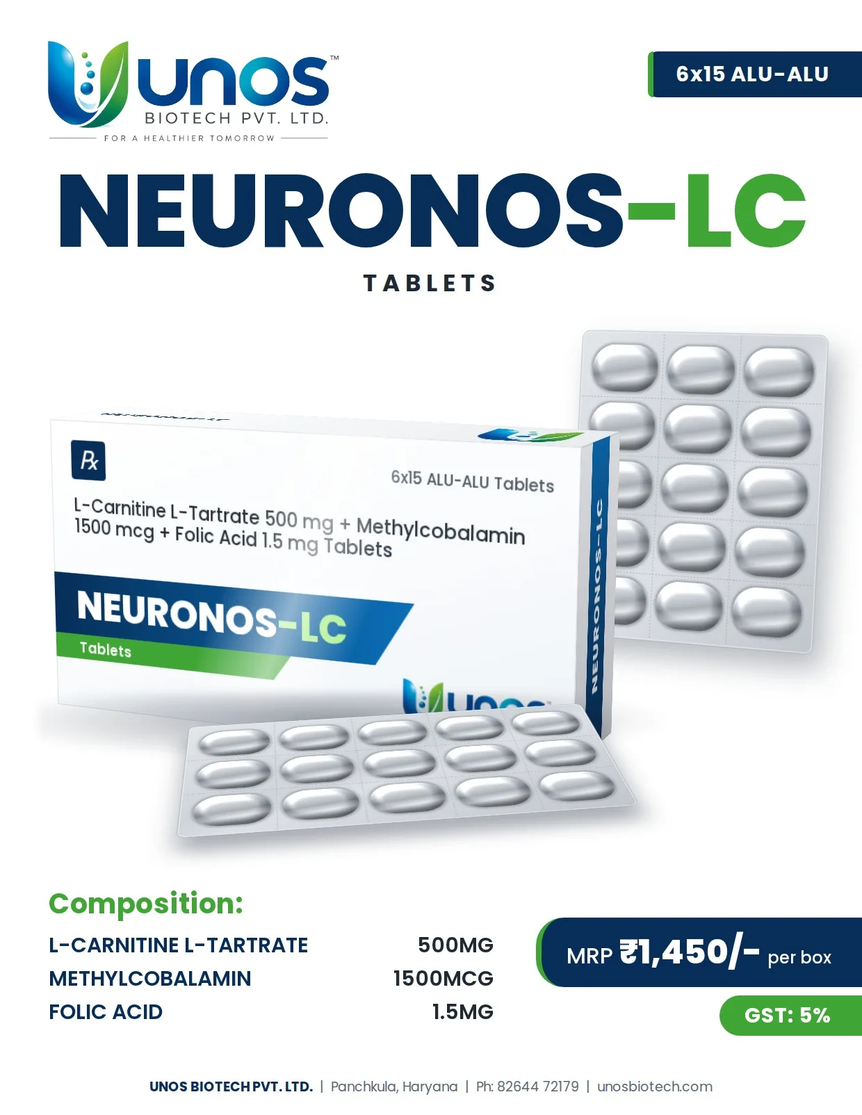NEURONOS-LC — Tablets