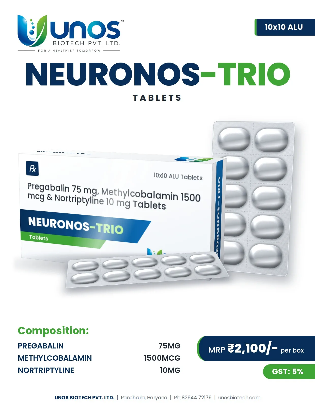 NEURONOS-TRIO — Tablets