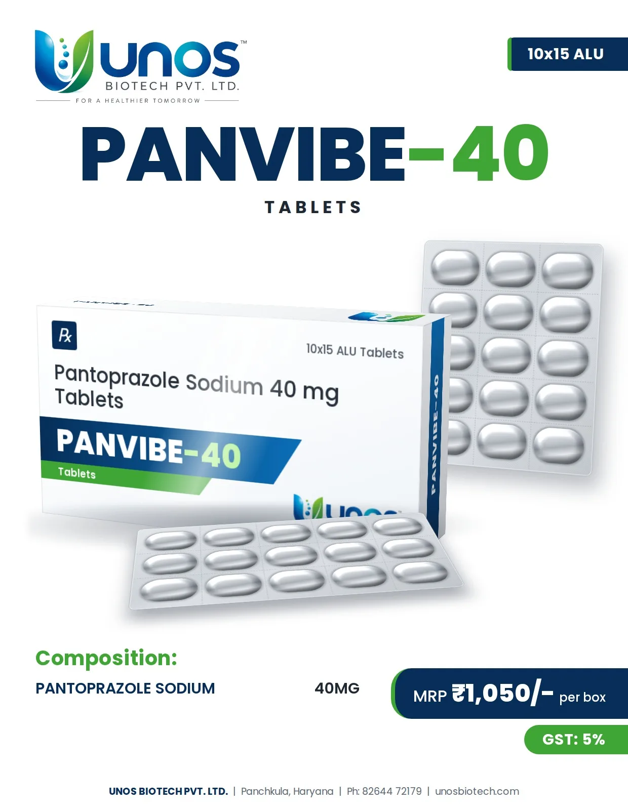 PANVIBE-40 — Tablets