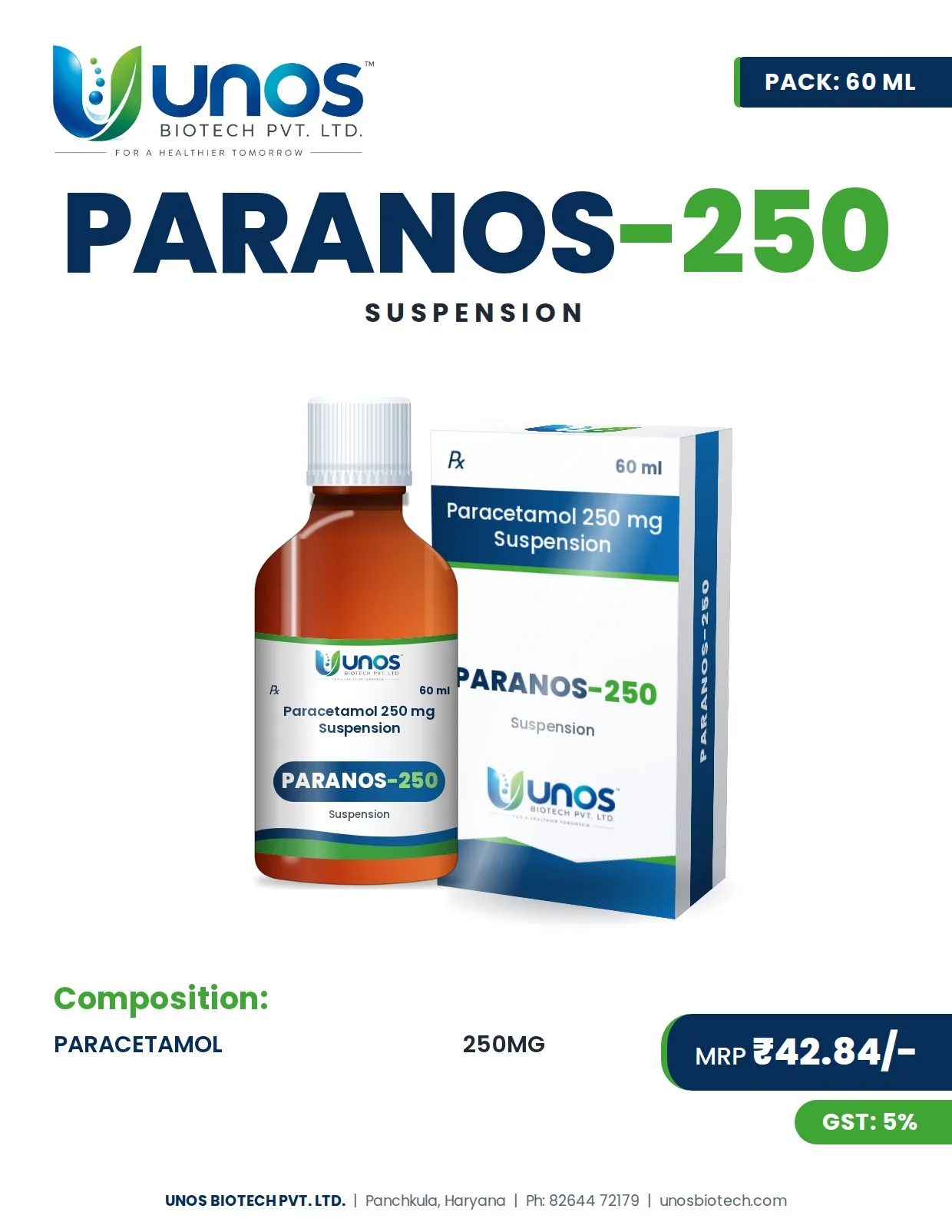 PARANOS-250 — Paediatric Range