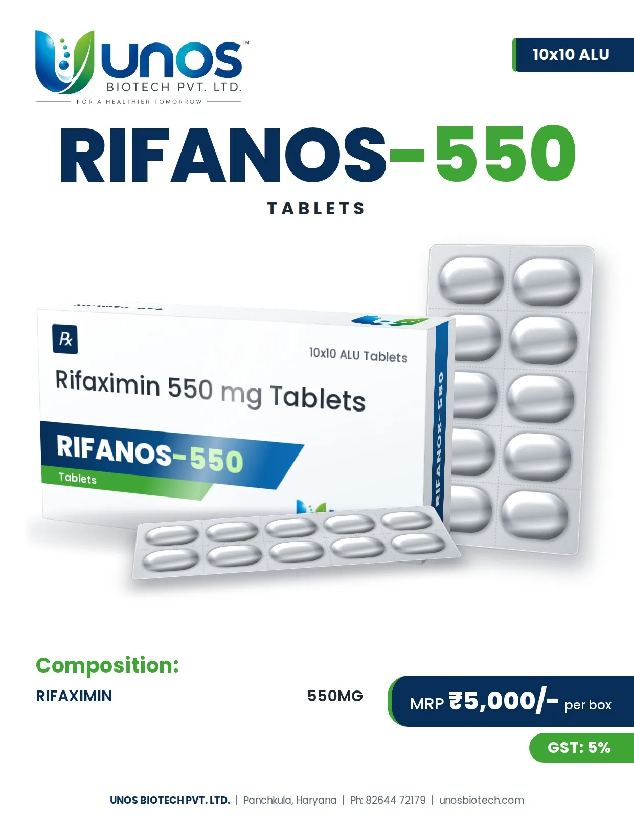 RIFANOS-550 — Tablets