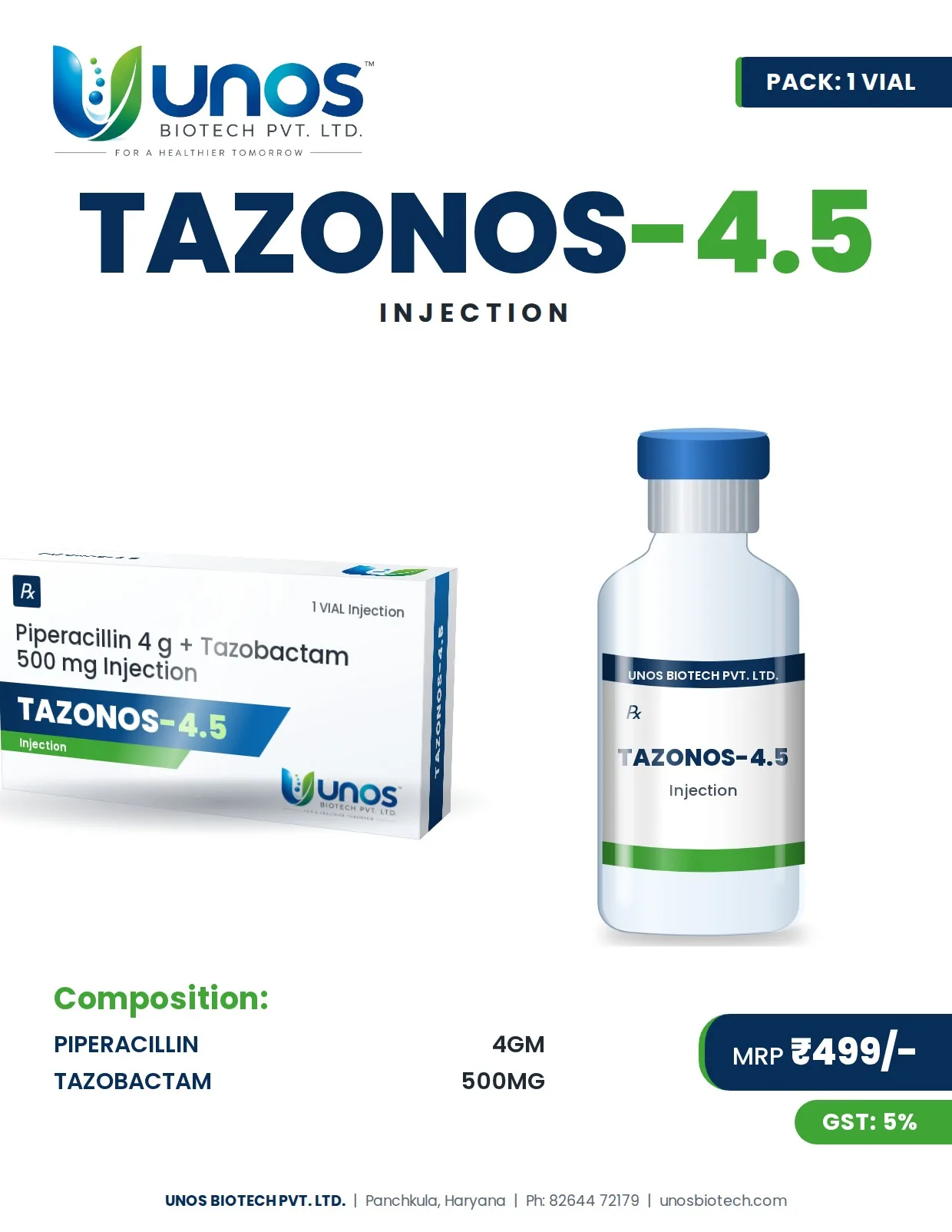 TAZONOS-4.5 — Injections
