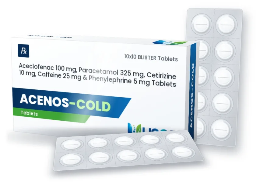 ACENOS-COLD — Tablets