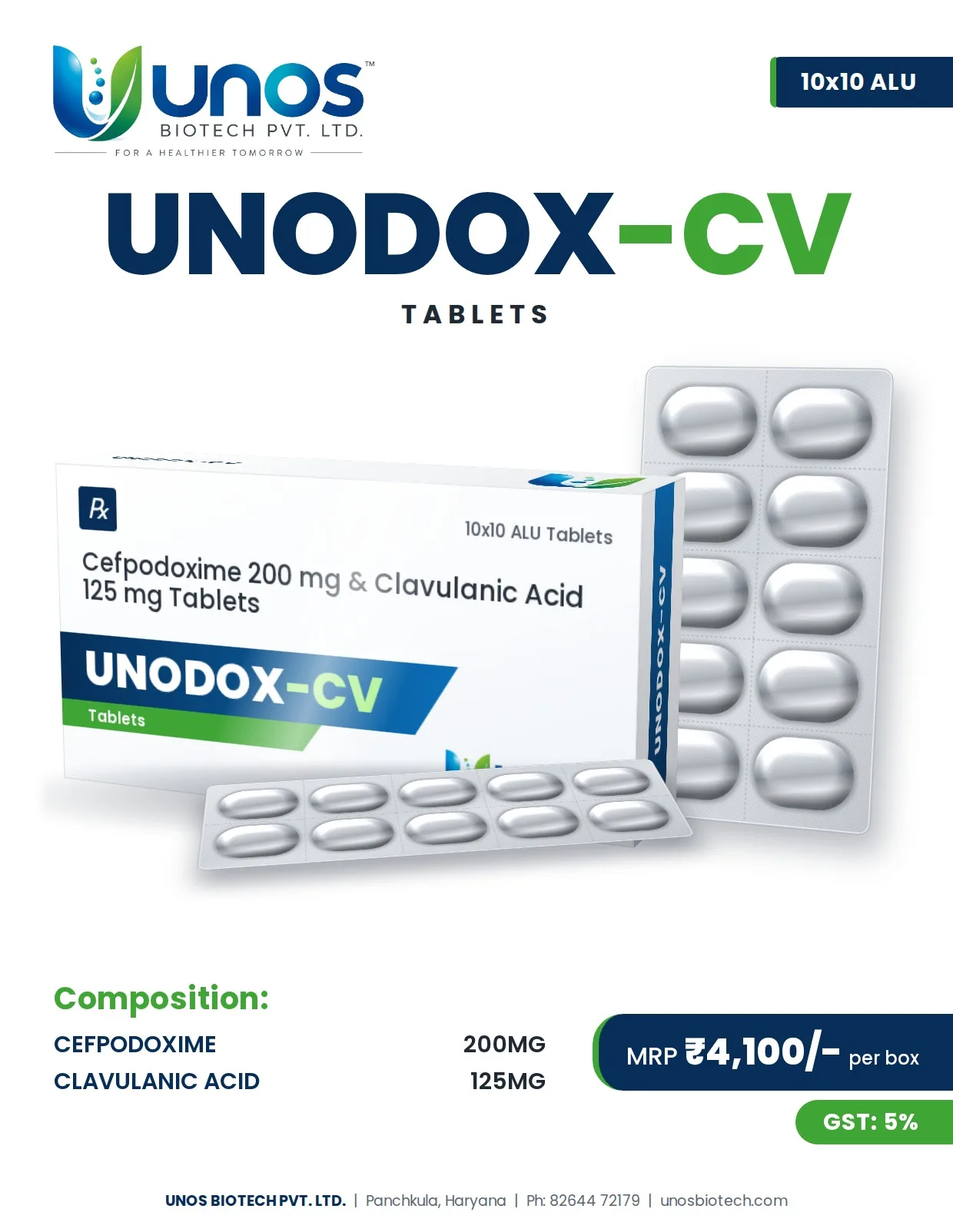 UNODOX-CV — Tablets
