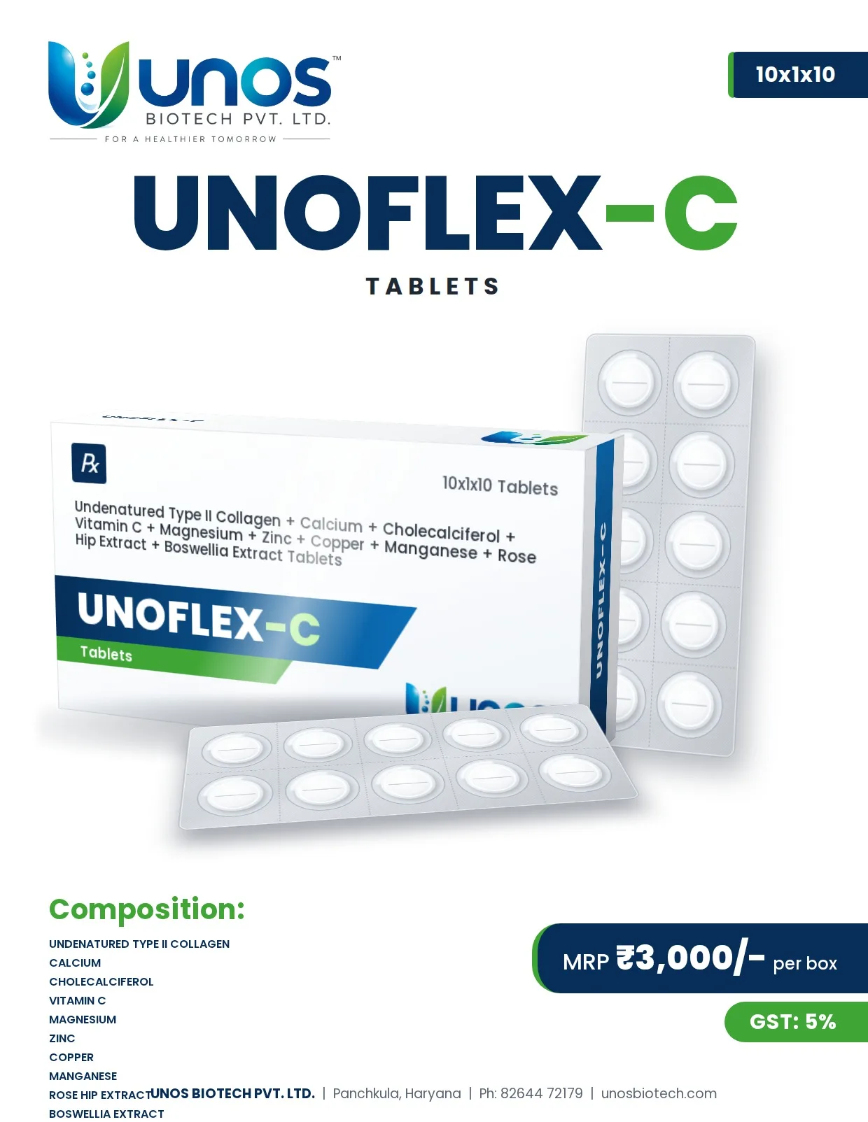 UNOFLEX-C — Tablets