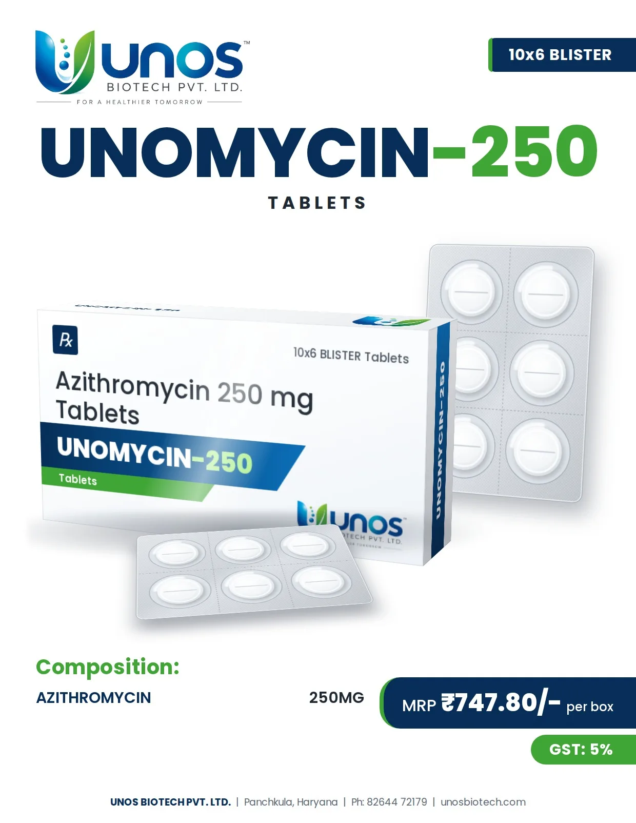 UNOMYCIN-250 — Tablets