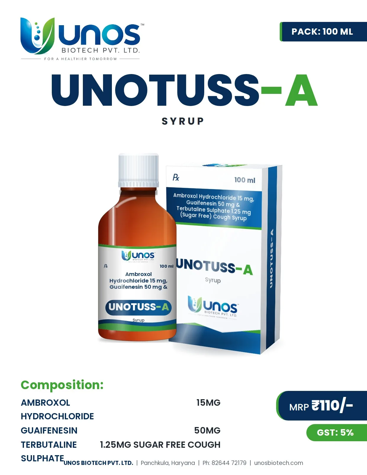 UNOTUSS-A — Syrups & Suspensions