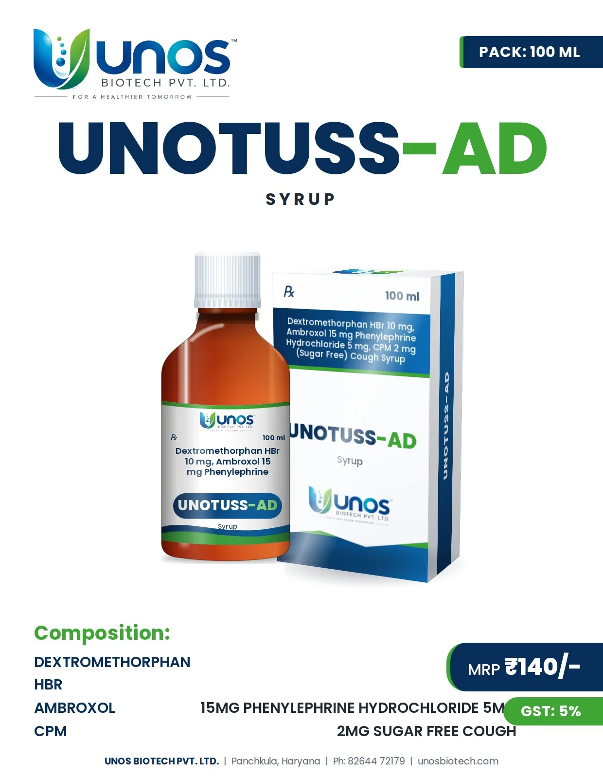UNOTUSS-AD — Syrups & Suspensions