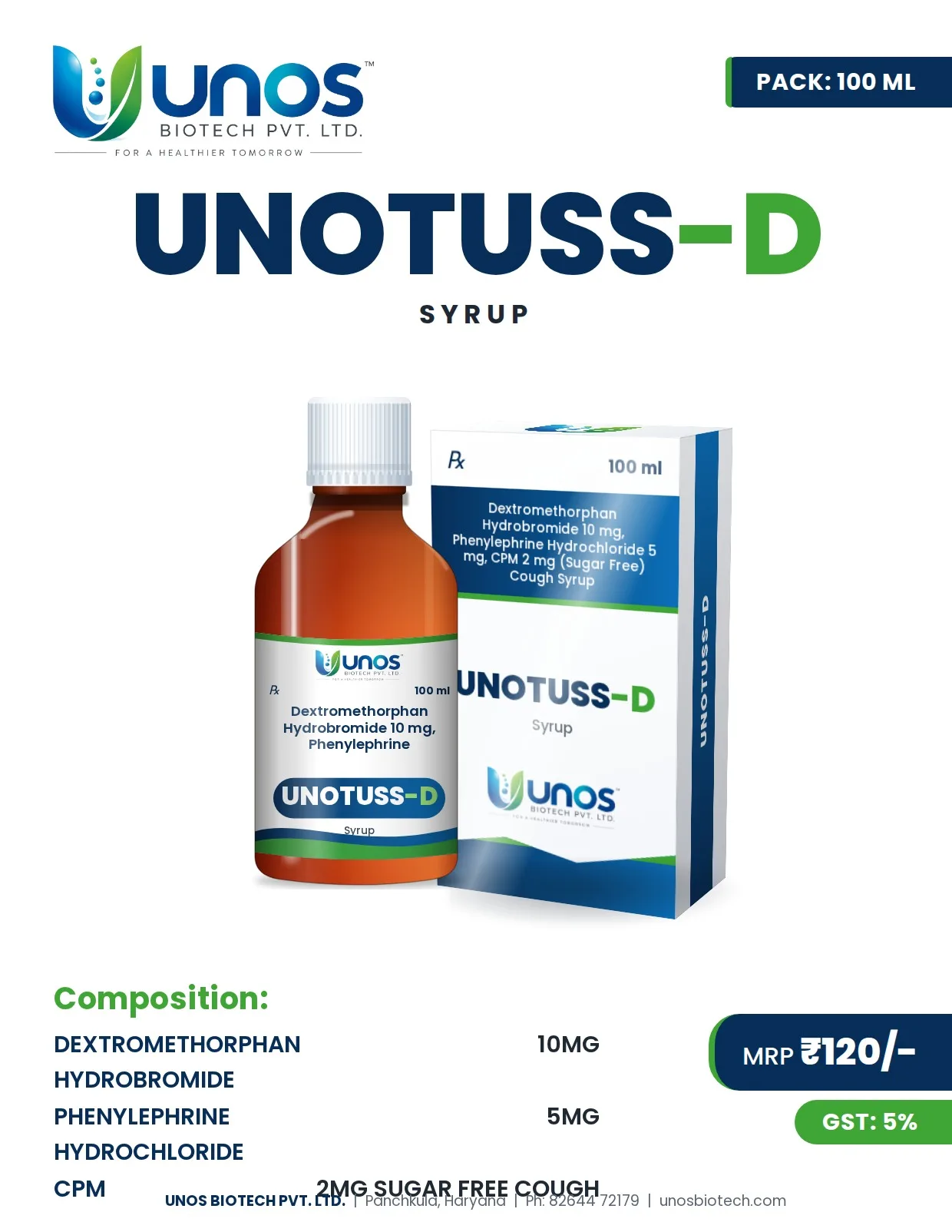 UNOTUSS-D — Syrups & Suspensions