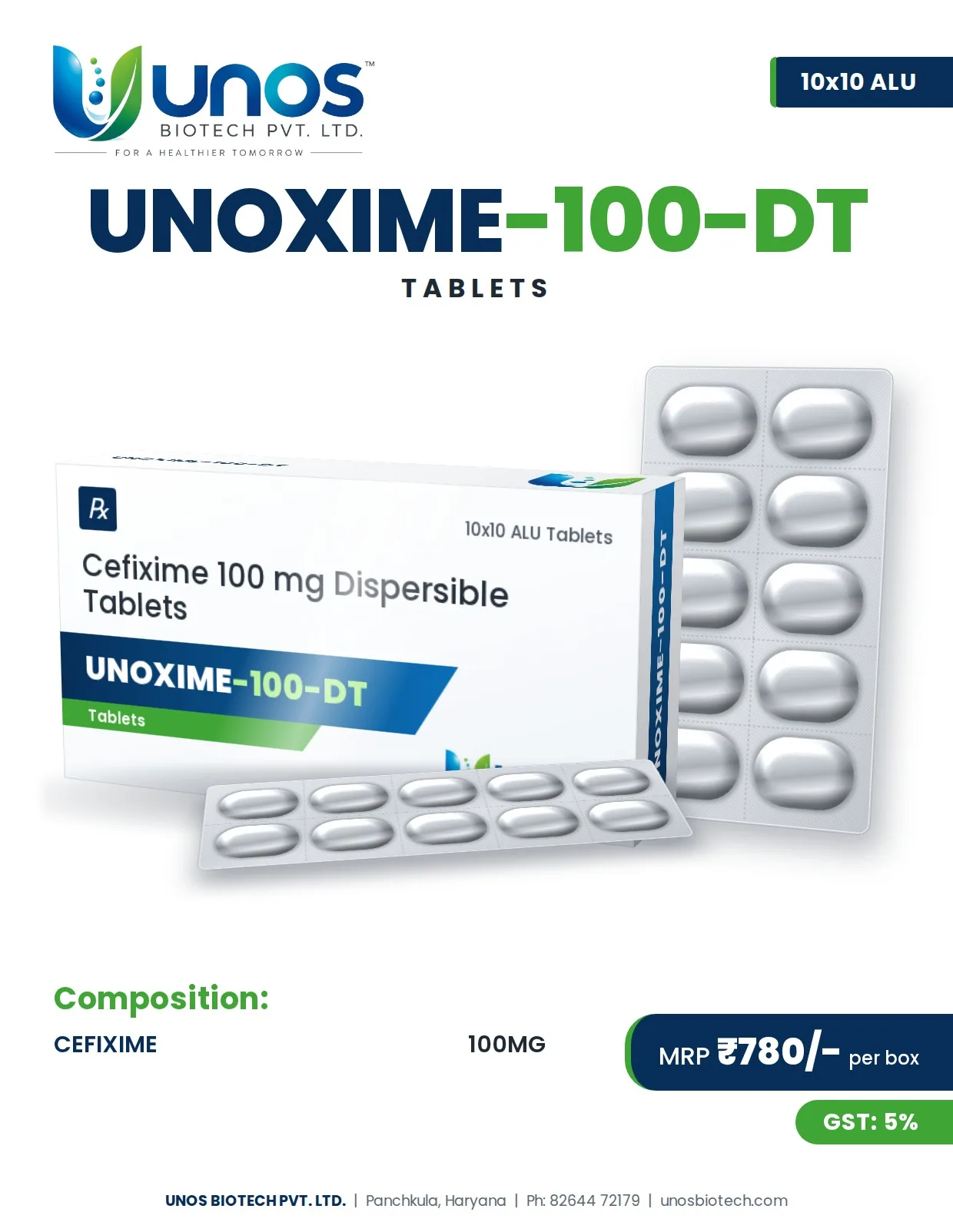 UNOXIME-100-DT — Tablets