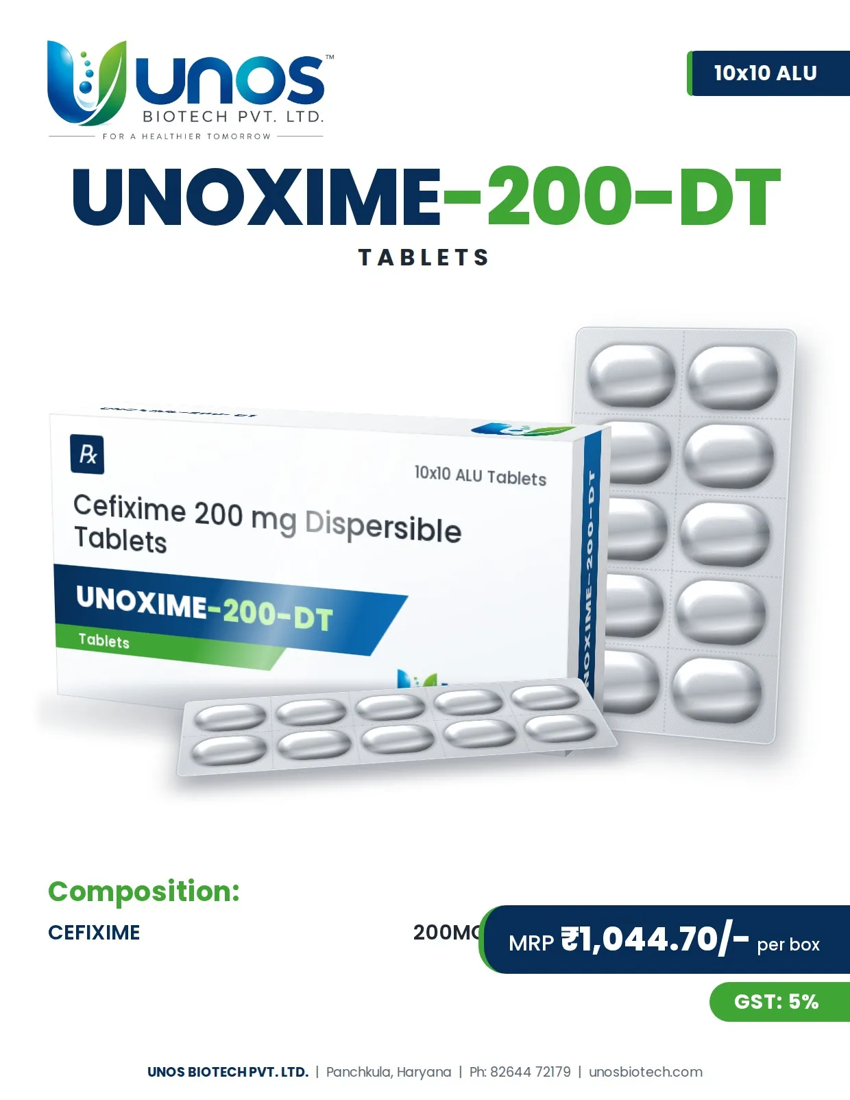 UNOXIME-200-DT — Tablets