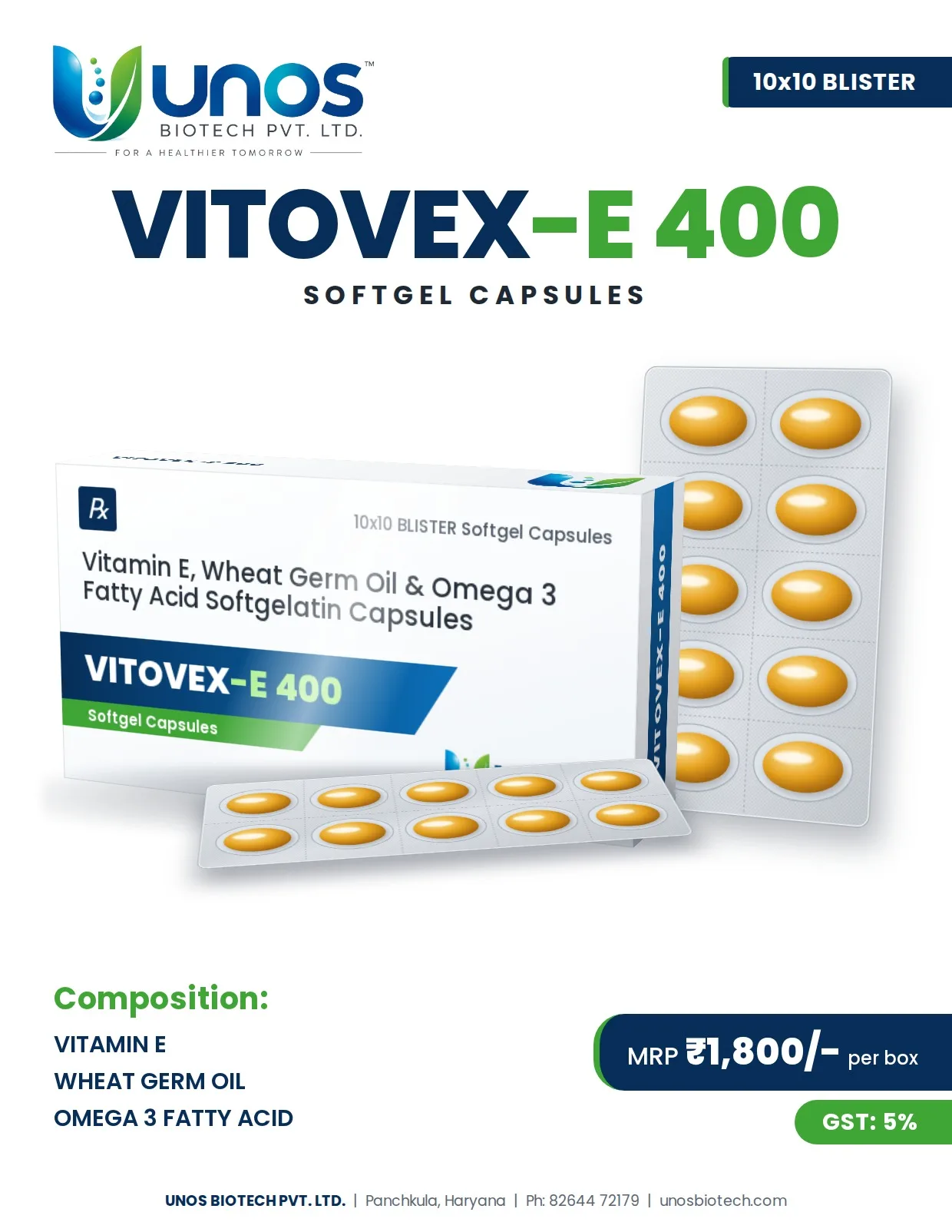 VITOVEX-E 400 — Softgelatin Capsules