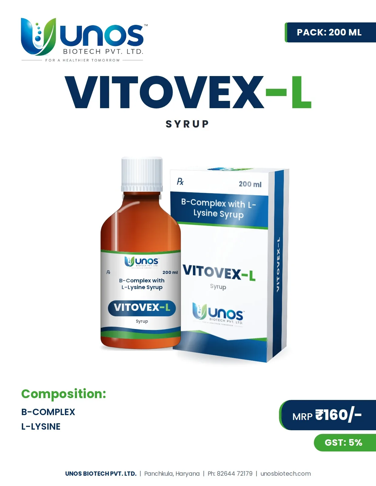 VITOVEX-L — Syrups & Suspensions