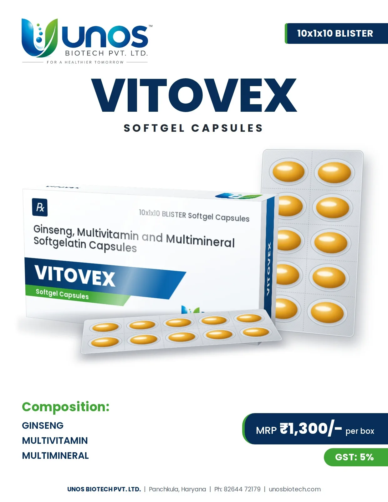 VITOVEX — Softgelatin Capsules